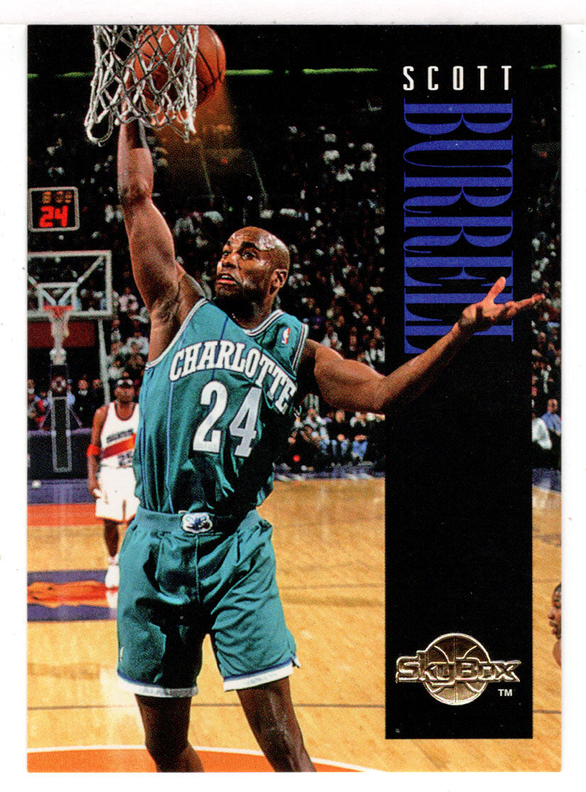 Scott Burrell - Charlotte Hornets (NBA Basketball Card) 1994-95 SkyBox Premium # 15 Mint