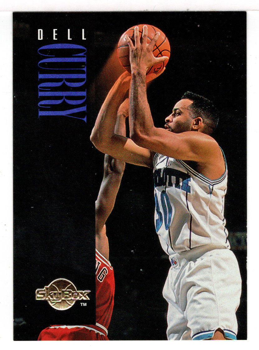 Dell Curry - Charlotte Hornets (NBA Basketball Card) 1994-95 SkyBox Premium # 16 Mint