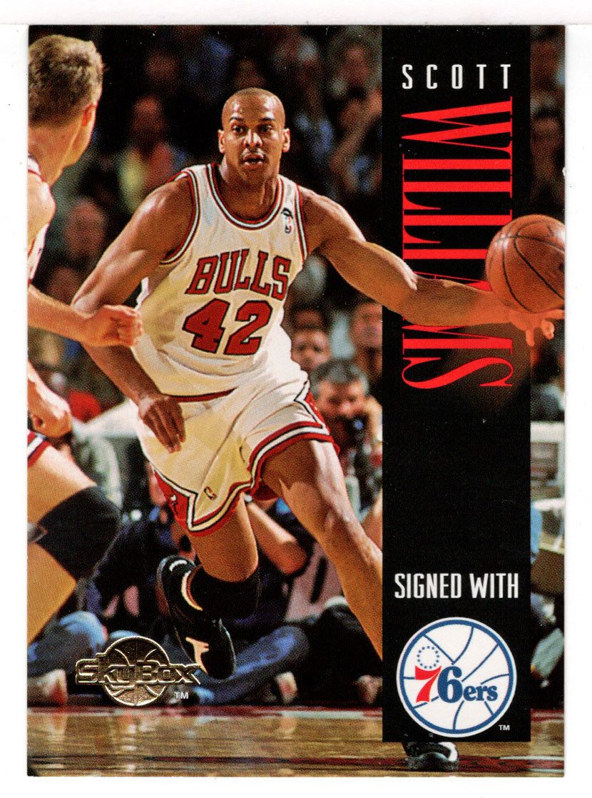 Scott Williams - Chicago Bulls (NBA Basketball Card) 1994-95 SkyBox Premium # 27 Mint