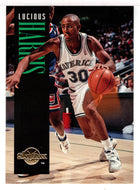 Lucious Harris - Dallas Mavericks (NBA Basketball Card) 1994-95 SkyBox Premium # 35 Mint
