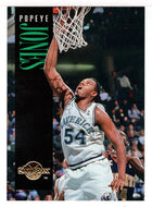 Popeye Jones - Dallas Mavericks (NBA Basketball Card) 1994-95 SkyBox Premium # 37 Mint