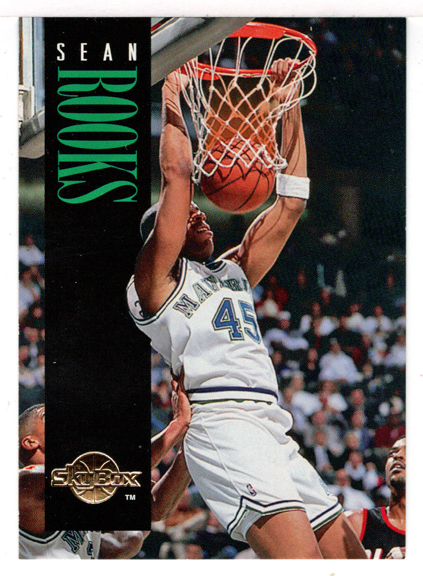 Sean Rooks - Dallas Mavericks (NBA Basketball Card) 1994-95 SkyBox Premium # 39 Mint