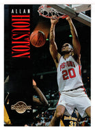 Allan Houston - Detroit Pistons (NBA Basketball Card) 1994-95 SkyBox Premium # 49 Mint
