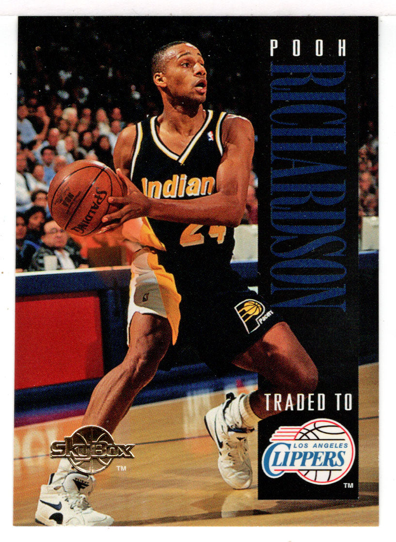 Pooh Richardson - Indiana Pacers (NBA Basketball Card) 1994-95 SkyBox Premium # 69 Mint