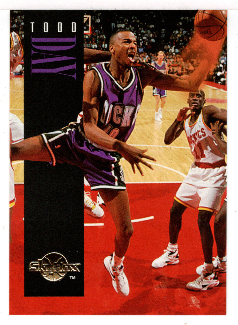 Todd Day - Milwaukee Bucks (NBA Basketball Card) 1994-95 SkyBox Premium # 93 Mint
