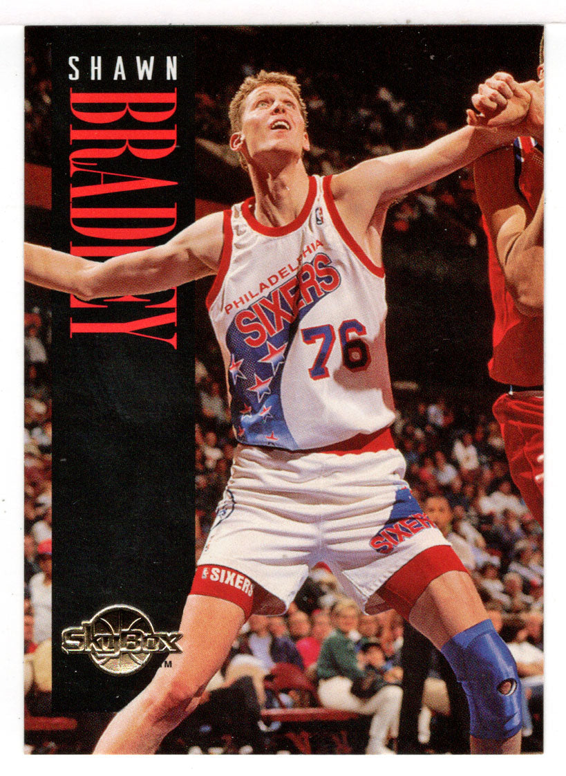 Shawn Bradley - Philadelphia 76ers (NBA Basketball Card) 1994-95 SkyBox Premium # 123 Mint