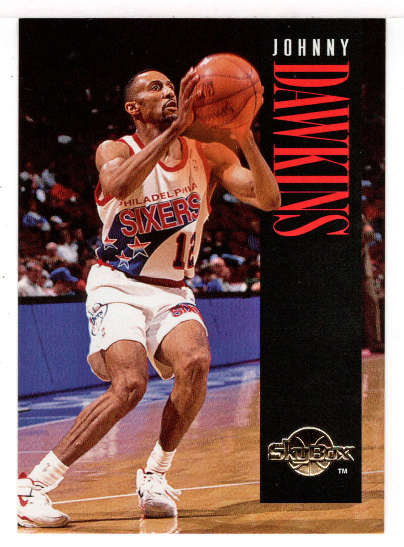 Johnny Dawkins - Philadelphia 76ers (NBA Basketball Card) 1994-95 SkyBox Premium # 124 Mint