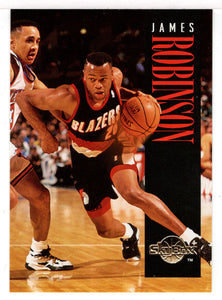James Robinson - Portland Trail Blazers (NBA Basketball Card) 1994-95 SkyBox Premium # 139 Mint