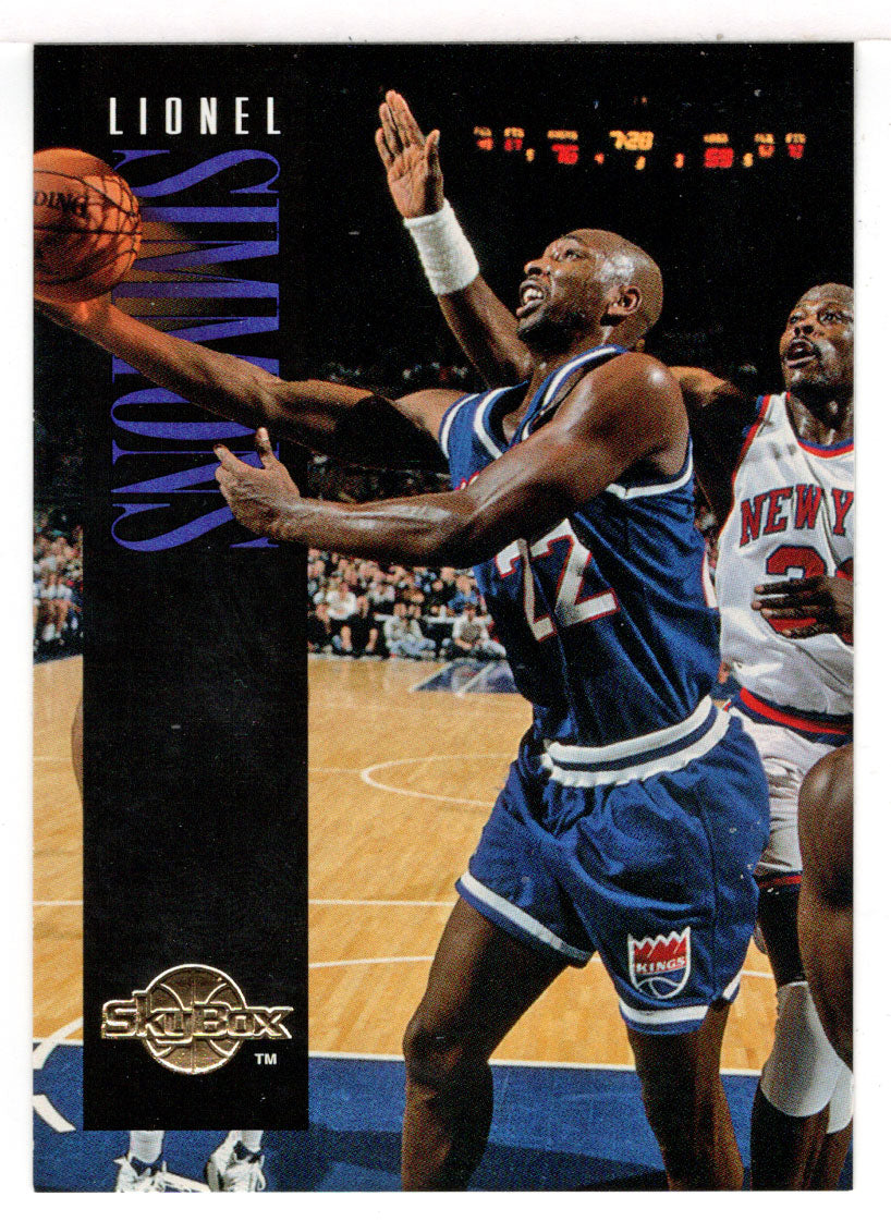 Lionel Simmons - Sacramento Kings (NBA Basketball Card) 1994-95 SkyBox Premium # 144 Mint