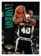 Willie Anderson - San Antonio Spurs (NBA Basketball Card) 1994-95 SkyBox Premium # 148 Mint