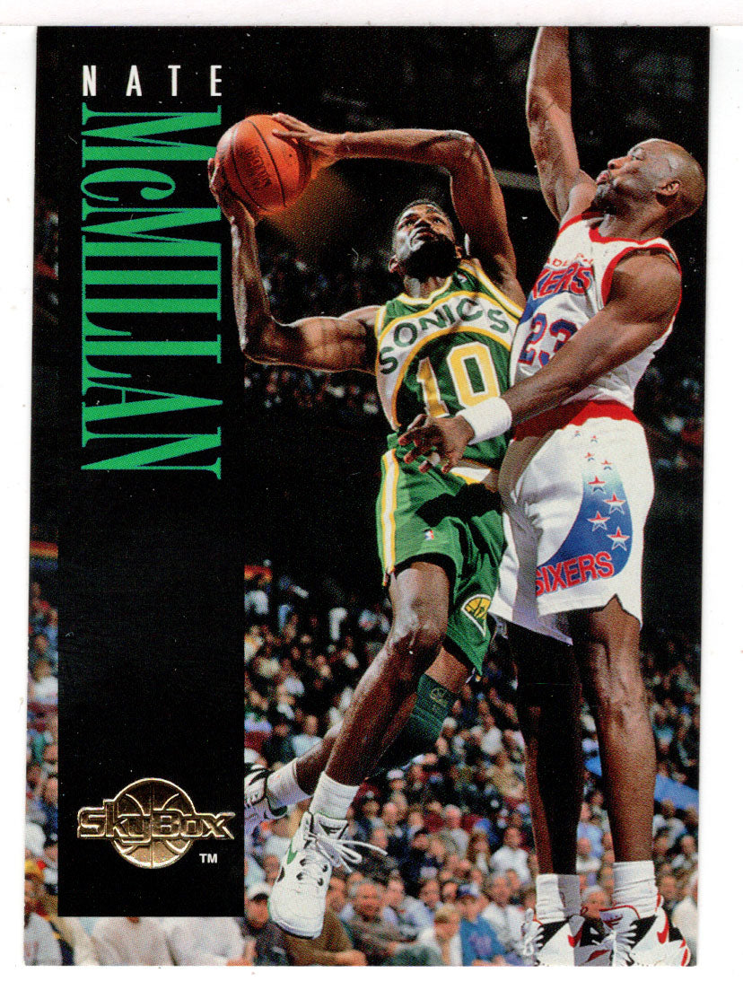 Nate McMillan - Seattle SuperSonics (NBA Basketball Card) 1994-95 SkyBox Premium # 156 Mint