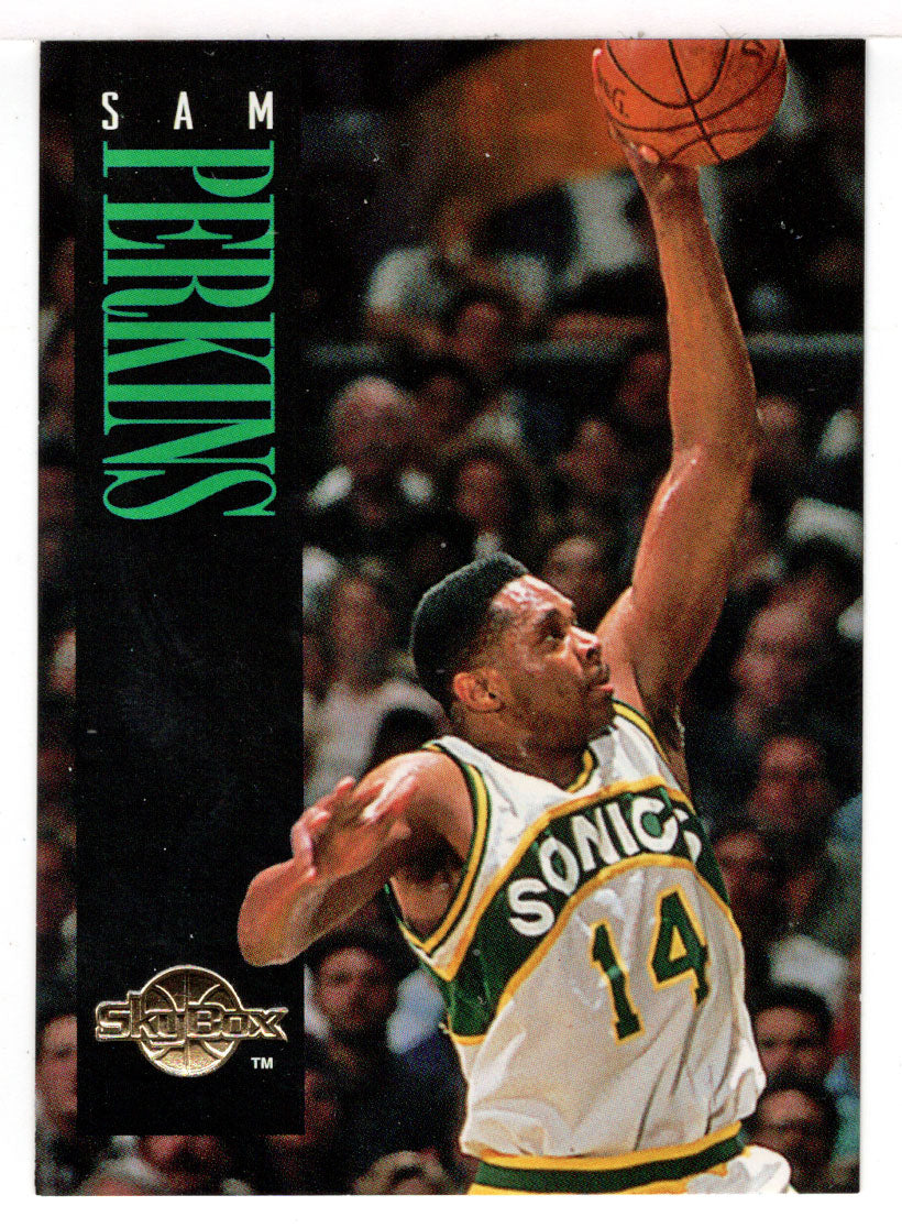 Sam Perkins - Seattle SuperSonics (NBA Basketball Card) 1994-95 SkyBox Premium # 158 Mint