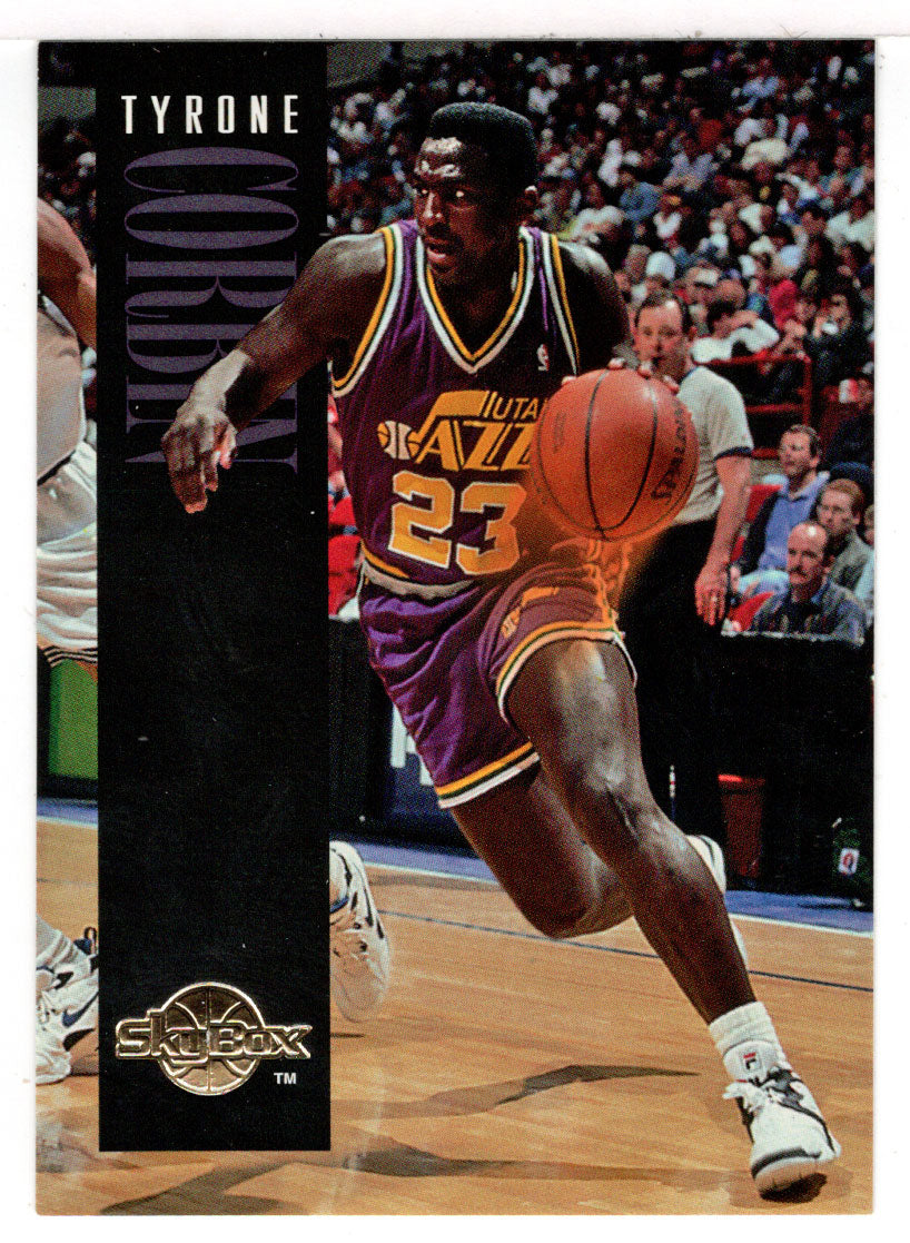 Tyrone Corbin - Utah Jazz (NBA Basketball Card) 1994-95 SkyBox Premium # 162 Mint