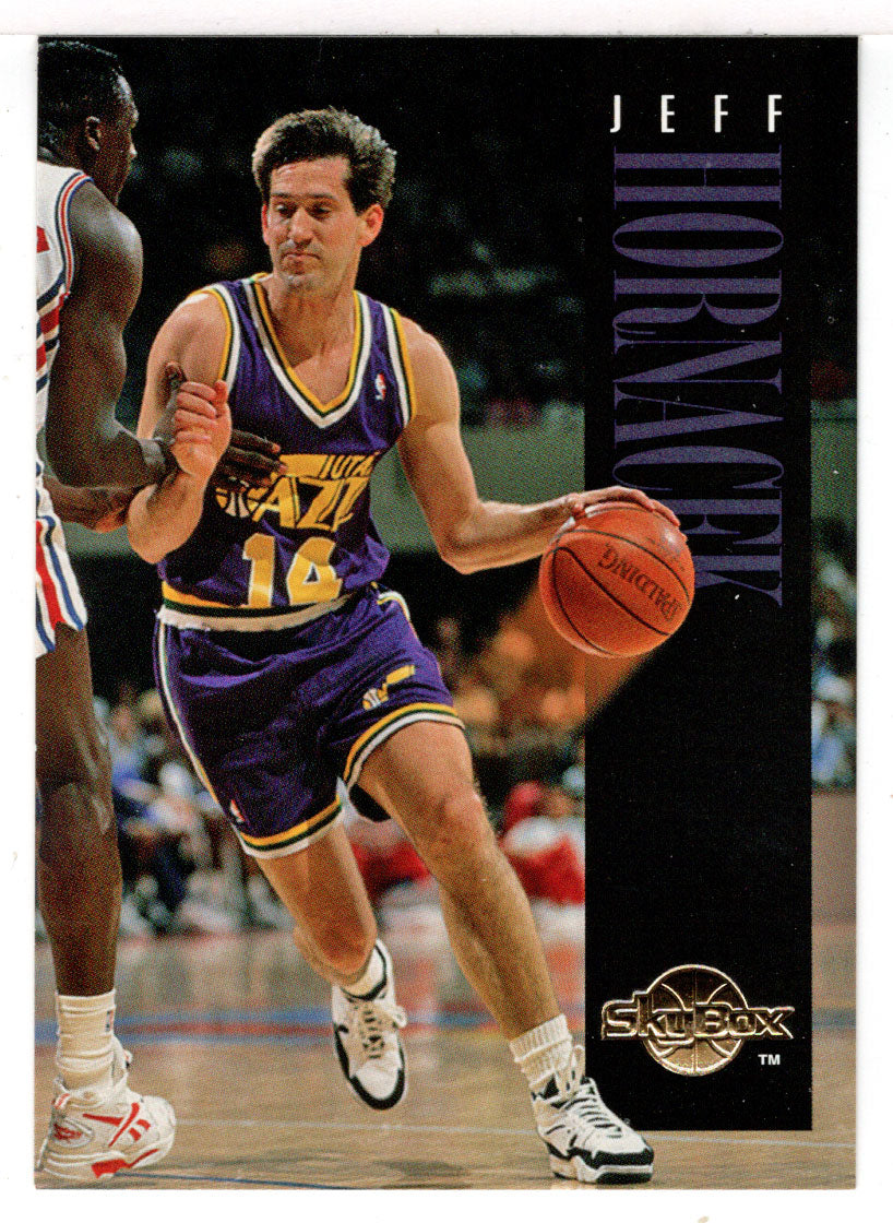 Jeff Hornacek - Utah Jazz (NBA Basketball Card) 1994-95 SkyBox Premium # 163 Mint