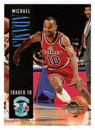 Michael Adams - Washington Bullets (NBA Basketball Card) 1994-95 SkyBox Premium # 169 Mint