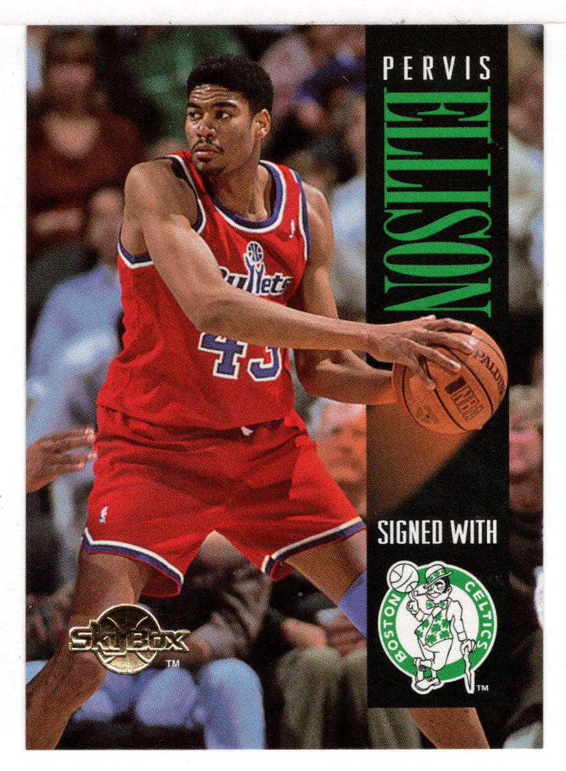 Pervis Ellison - Washington Bullets (NBA Basketball Card) 1994-95 SkyBox Premium # 172 Mint
