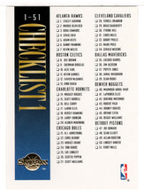 Load image into Gallery viewer, Checklist # 1 (NBA Basketball Card) 1994-95 SkyBox Premium # 199 Mint
