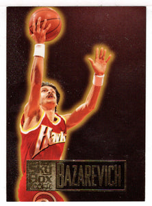 Sergei Bazarevich RC - Atlanta Hawks (NBA Basketball Card) 1994-95 SkyBox Premium # 201 Mint