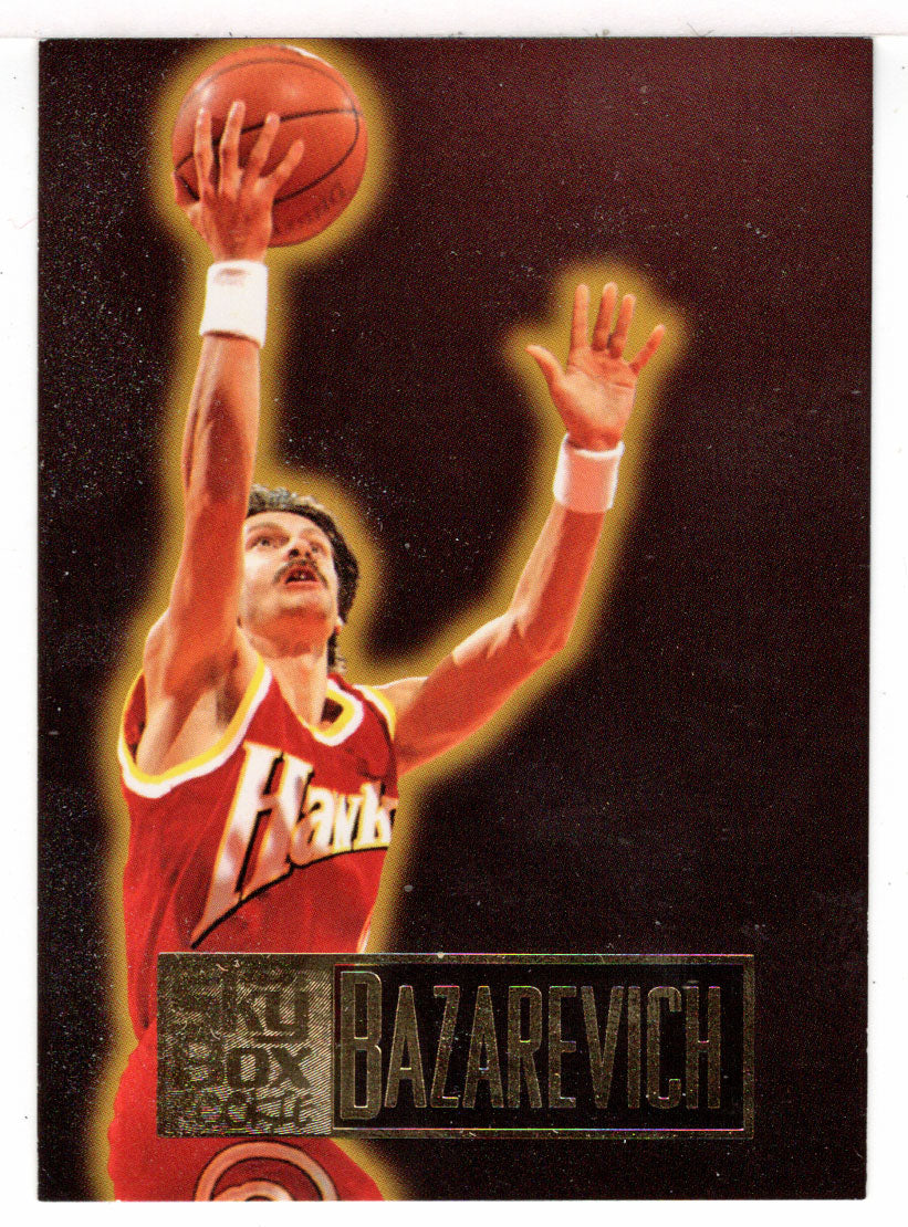 Sergei Bazarevich RC - Atlanta Hawks (NBA Basketball Card) 1994-95 SkyBox Premium # 201 Mint