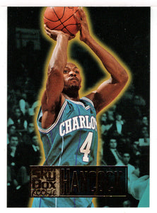 Darrin Hancock - Charlotte Hornets (NBA Basketball Card) 1994-95 SkyBox Premium # 212 Mint