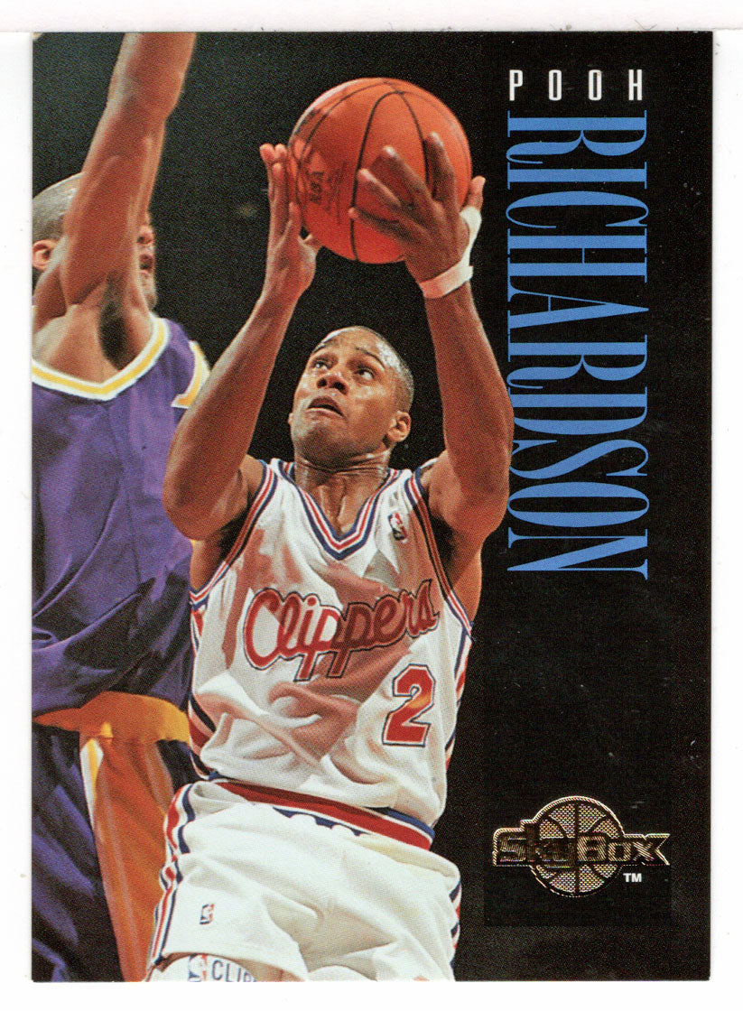 Pooh Richardson - Los Angeles Clippers (NBA Basketball Card) 1994-95 SkyBox Premium # 241 Mint