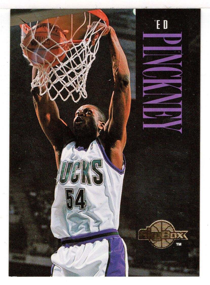 Ed Pinckney - Milwaukee Bucks (NBA Basketball Card) 1994-95 SkyBox Premium # 254 Mint