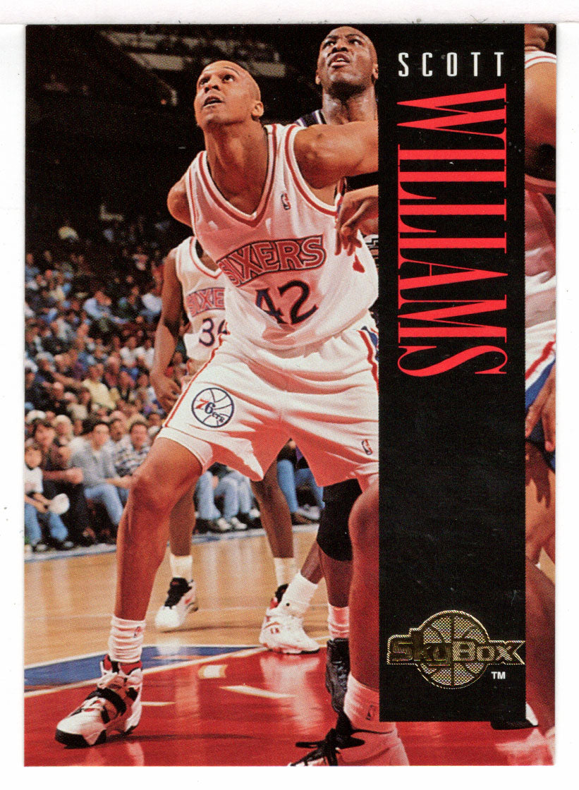 Scott Williams - Philadelphia 76ers (NBA Basketball Card) 1994-95 SkyBox Premium # 268 Mint