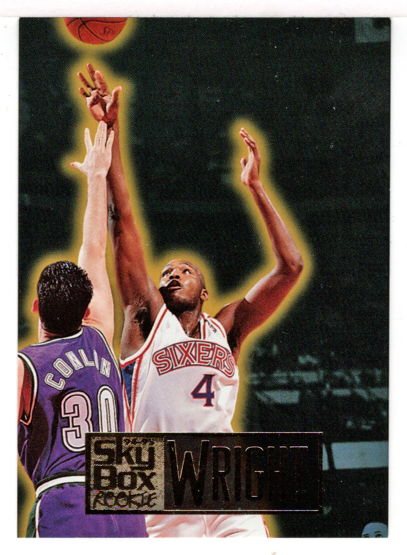 Sharone Wright RC - Philadelphia 76ers (NBA Basketball Card) 1994-95 SkyBox Premium # 269 Mint