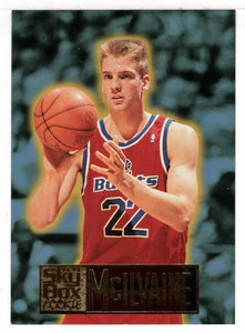 Jim McIlvaine RC - Washington Bullets (NBA Basketball Card) 1994-95 SkyBox Premium # 294 Mint
