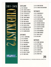 Load image into Gallery viewer, Checklist # 4 (NBA Basketball Card) 1994-95 SkyBox Premium # 299 Mint

