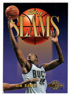 Vin Baker - Milwaukee Bucks - Sky Slams (NBA Basketball Card) 1994-95 SkyBox Premium # 301 Mint