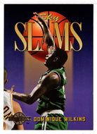 Dominique Wilkins - Boston Celtics - Sky Slams (NBA Basketball Card) 1994-95 SkyBox Premium # 311 Mint
