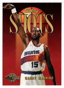 Danny Manning - Phoenix Suns - Sky Shots (NBA Basketball Card) 1994-95 SkyBox Premium # 319 Mint