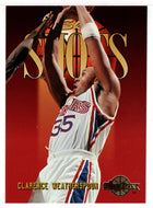 Clarence Weatherspoon - Philadelphia 76ers - Sky Swats (NBA Basketball Card) 1994-95 SkyBox Premium # 325 Mint