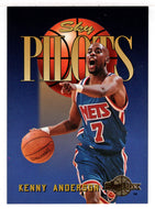 Kenny Anderson - New Jersey Nets - Sky Pilots (NBA Basketball Card) 1994-95 SkyBox Premium # 339 Mint