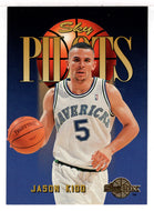 Jason Kidd - Dallas Mavericks - Sky Pilots (NBA Basketball Card) 1994-95 SkyBox Premium # 343 Mint