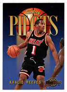 Khalid Reeves - Miami Heat - Sky Pilots (NBA Basketball Card) 1994-95 SkyBox Premium # 346 Mint