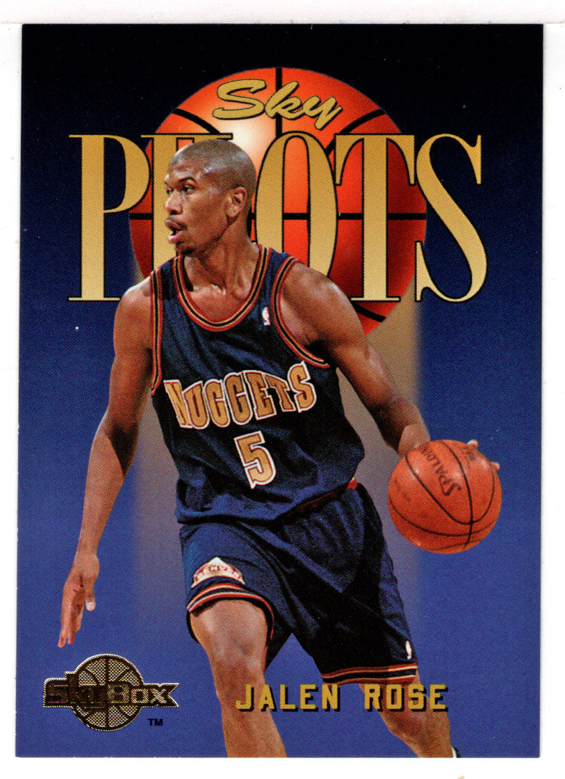 Jalen Rose - Denver Nuggets (NBA Basketball Card) 1994-95 SkyBox Premium # 347 Mint