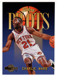 Charlie Ward - New York Knicks (NBA Basketball Card) 1994-95 SkyBox Premium # 350 Mint