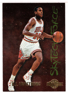 B.J. Armstrong - Chicago Bulls - Skytech Force (NBA Basketball Card) 1994-95 SkyBox Premium # SF 2 Mint