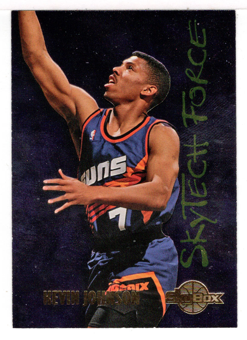 Kevin Johnson - Phoenix Suns - Skytech Force (NBA Basketball Card) 1994-95 SkyBox Premium # SF 8 Mint
