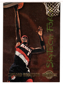 Clifford Robinson - Portland Trail Blazers - Skytech Force (NBA Basketball Card) 1994-95 SkyBox Premium # SF 24 Mint
