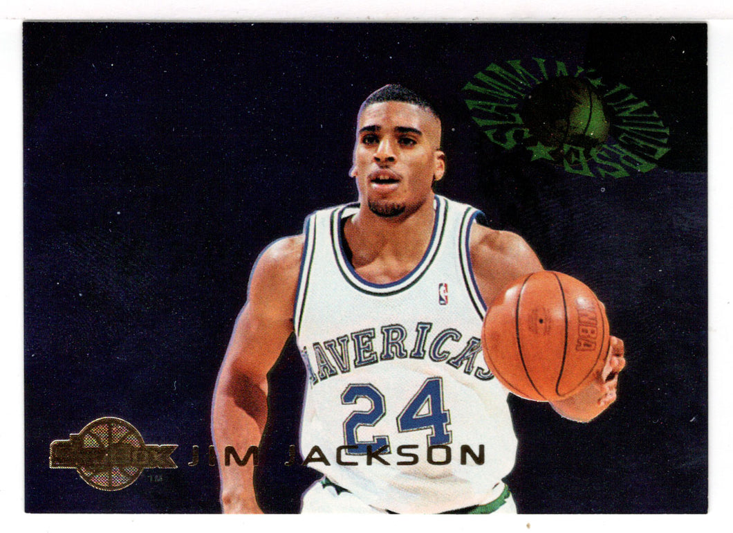 Jim Jackson - Dallas Mavericks - Slammin' Universe (NBA Basketball Card) 1994-95 SkyBox Premium # SU 11 Mint