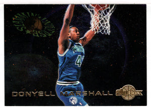 Donyell Marshall - Minnesota Timberwolves - Slammin' Universe (NBA Basketball Card) 1994-95 SkyBox Premium # SU 13 Mint