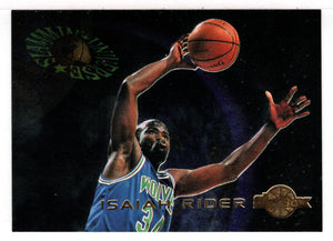 Isaiah Rider - Minnesota Timberwolves - Slammin' Universe (NBA Basketball Card) 1994-95 SkyBox Premium # SU 21 Mint