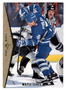 Mike Ridley - Toronto Maple Leafs (NHL Hockey Card) 1994-95 Upper Deck SP # 118 Mint