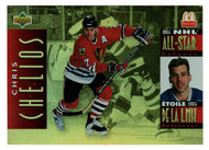 Chris Chelios - Chicago Blackhawks (NHL Hockey Card) 1994-95 McDonald's Upper Deck # McD 16 Mint