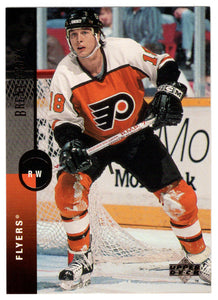 Brent Fedyk - Philadelphia Flyers (NHL Hockey Card) 1994-95 Upper Deck # 9 Mint