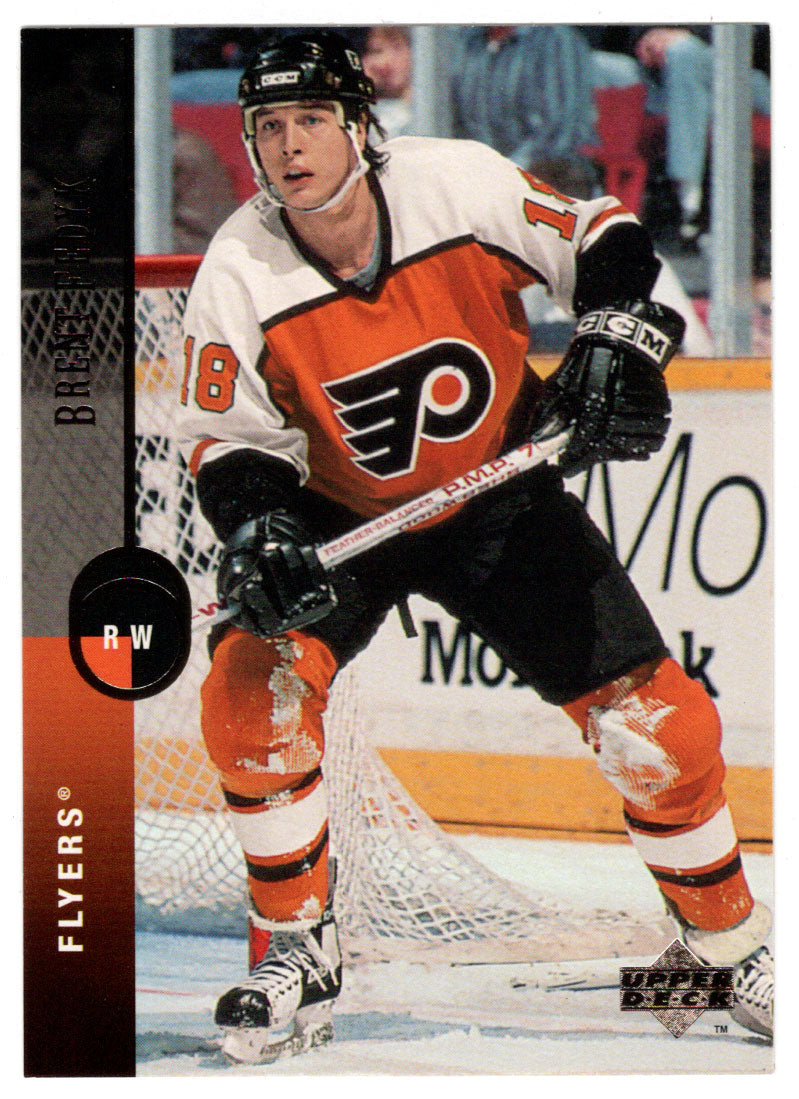 Brent Fedyk - Philadelphia Flyers (NHL Hockey Card) 1994-95 Upper Deck # 9 Mint