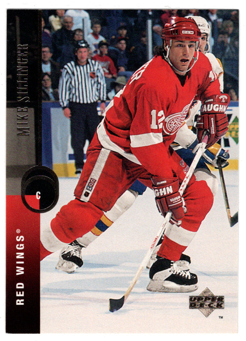 Mike Sillinger - Detroit Red Wings (NHL Hockey Card) 1994-95 Upper Deck # 22 Mint